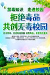 校园禁毒宣传海报