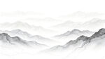 水墨山水意境图