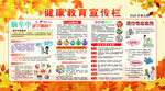 健康教育宣传栏展示