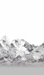 雪山图