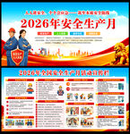 2026安全月展板