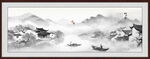 中国风山水画