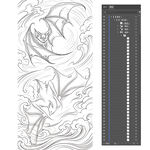 福气满满白描线稿