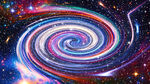 唯美炫彩绚丽星空旋涡