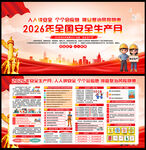 2026安全月宣传展板