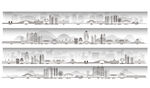 无锡城市建筑天际线