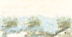 海边树木风景图