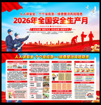 2026年全国安全生产月宣传栏