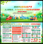 2026年全国安全月主题海报