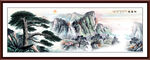 迎客松江山如画