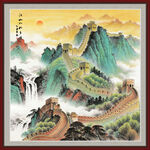 长城万里江山图