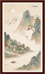 玄关山水画