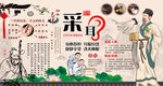 采耳养生背景墙