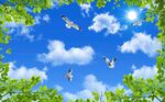 蓝天白云