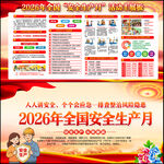 2026年安全月海报