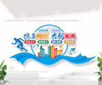 企业办公室标语文化墙