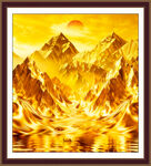 金山山水画