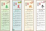 春夏秋冬二十四节气养生