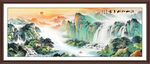 办公室客厅山水画