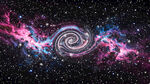 星空旋涡宇宙星空星系太空