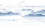 水墨山水意境图