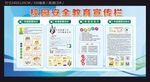 校园安全教育宣传栏