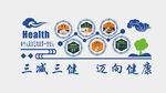 三减三健迈向健康宣传图