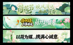 荷花横幅