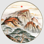 泰山日出五岳独尊