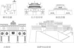 拉萨城市建筑剪影景点