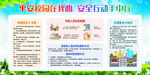 平安校园宣传栏