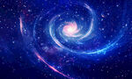 梦幻宇宙漩涡星空背景图