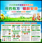 2026全国老年健康宣传周展板