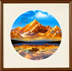 金山风景画