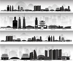 宜宾城市建筑旅游剪影