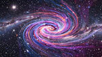 炫彩宇宙旋涡星空吊顶