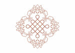 蝙蝠纹 中式吉祥传统花纹图案