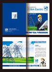 电力工程宣传画册展示