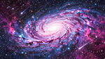 绚丽唯美梦幻星空