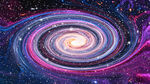 炫彩星空宇宙旋涡