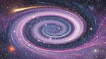 梦幻旋涡星空