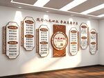 学校园八礼四仪文化墙展板