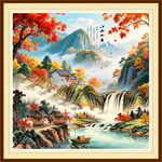 山水风景画