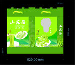 山苏面包装设计图