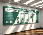 医院文化墙制度牌展板