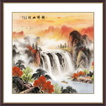 中堂山水画