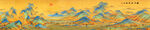青绿山水国画装饰画