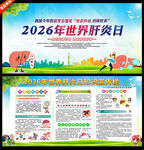 2026年世界肝炎日展板