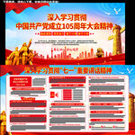 建党105周年大会讲话