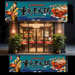 火锅店门头
